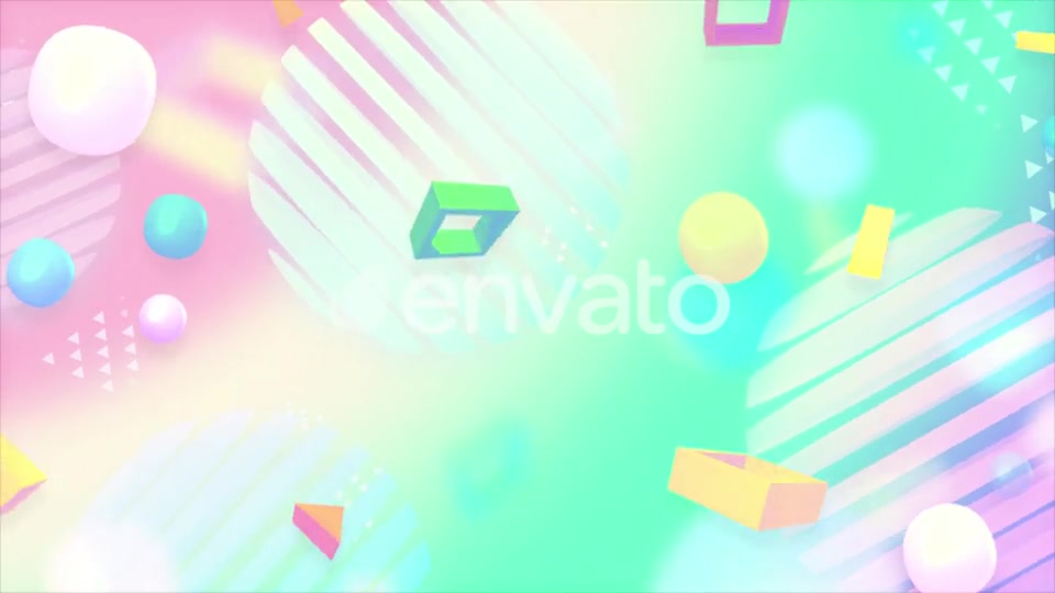 Abstract Pink and Green Shapes Background Videohive 22791920 Motion Graphics Image 11