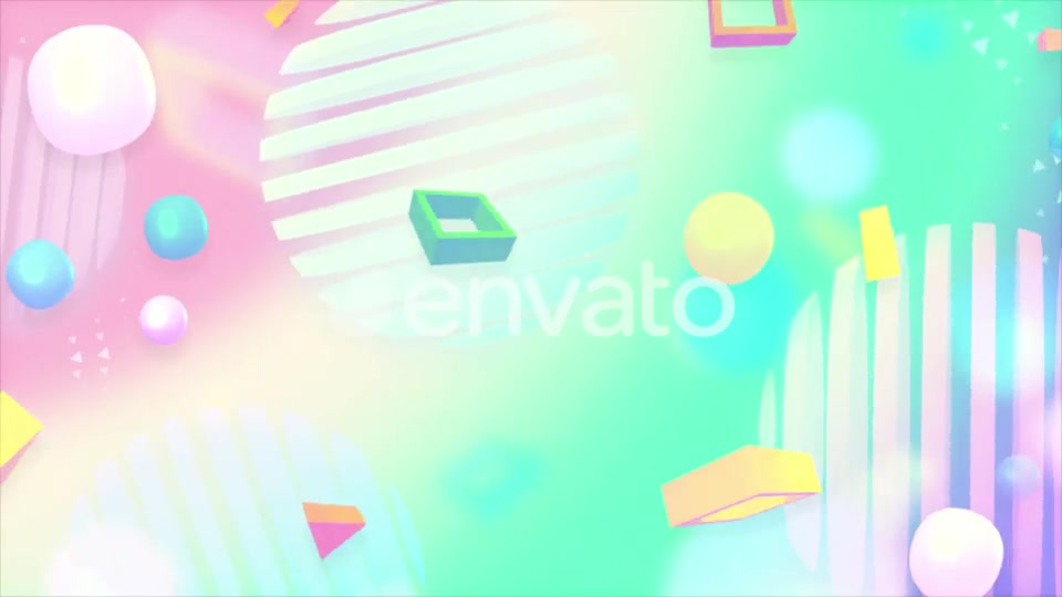 Abstract Pink and Green Shapes Background Videohive 22791920 Motion Graphics Image 6