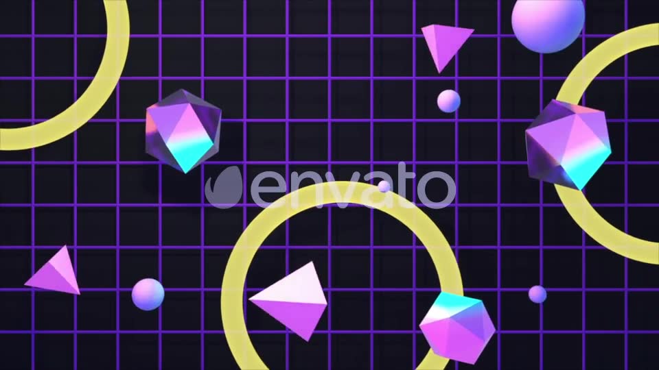 Abstract Polygon and Grid Background Videohive 22845092 Motion Graphics Image 2