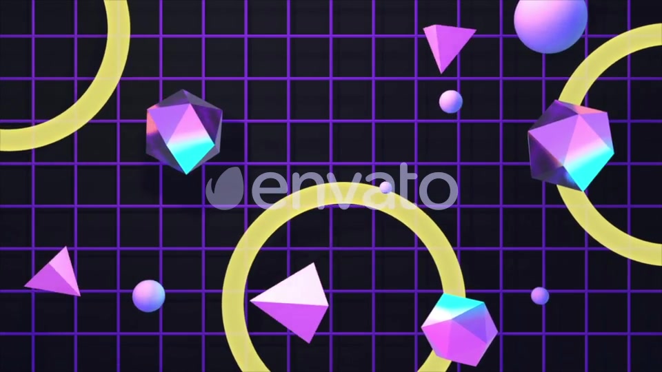 Abstract Polygon and Grid Background Videohive 22845092 Motion Graphics Image 7