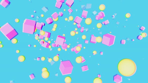 Abstract Pop Geometric Background - Videohive 22106881 Download