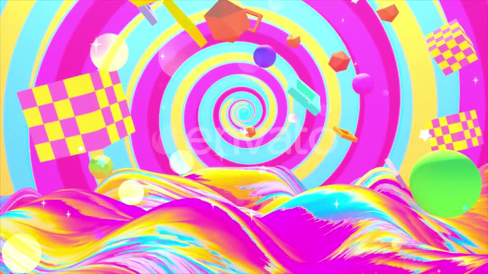 Abstract Rainbow Geometric World Videohive 24102701 Motion Graphics Image 1