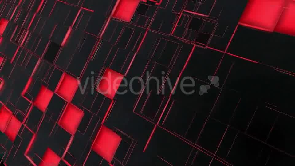 Abstract Red And Black Squares Background Videohive 16600113 Motion Graphics Image 10