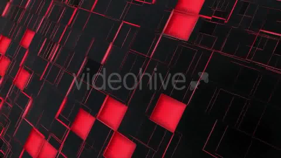Abstract Red And Black Squares Background Videohive 16600113 Motion Graphics Image 12