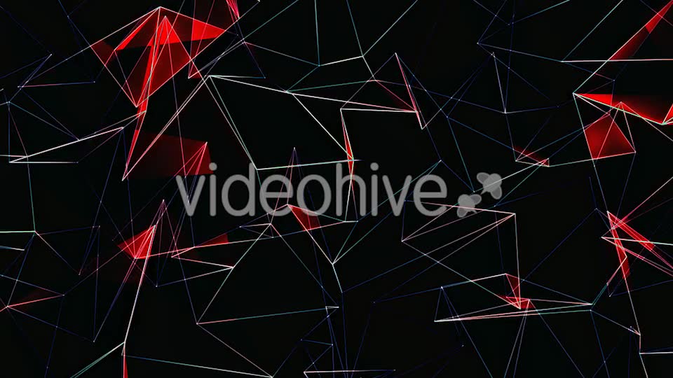 Abstract Red Polygonal Background Videohive 20989263 Motion Graphics Image 2