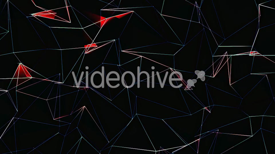Abstract Red Polygonal Background Videohive 20989263 Motion Graphics Image 5