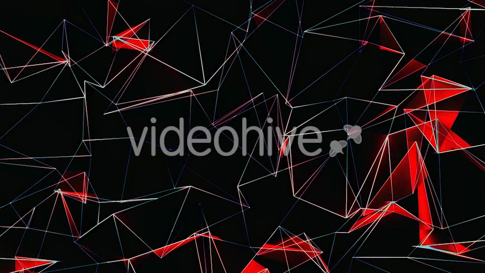 Abstract Red Polygonal Background Videohive 20989263 Motion Graphics Image 7