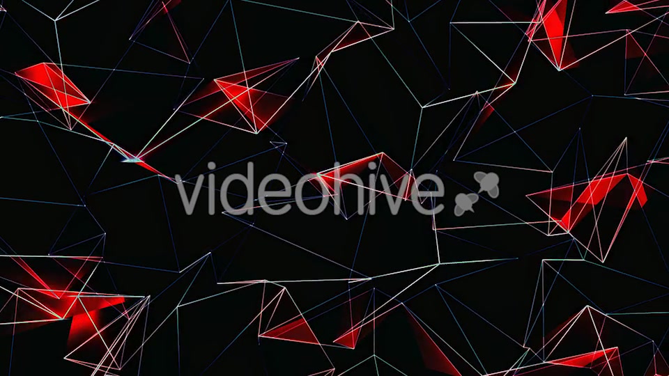 Abstract Red Polygonal Background Videohive 20989263 Motion Graphics Image 8