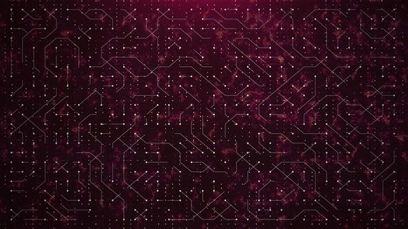 Abstract Red World Circuit - 21848864 Download Videohive
