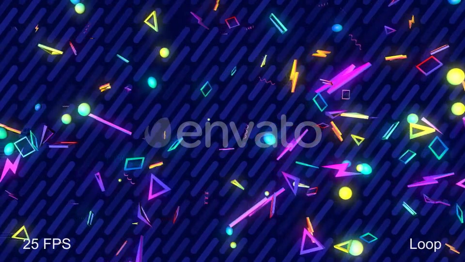 Abstract Retro Geometric Shapes 02 Videohive 22324219 Motion Graphics Image 4