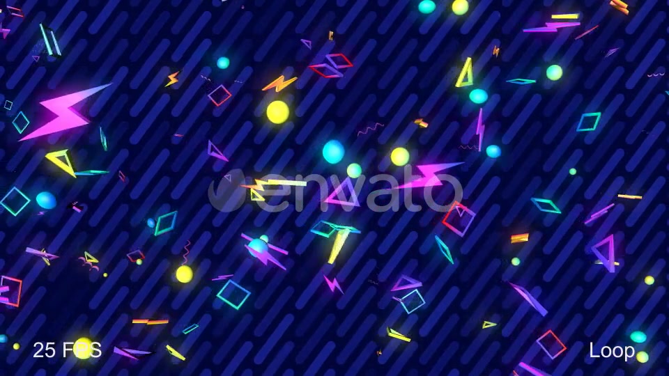 Abstract Retro Geometric Shapes 02 Videohive 22324219 Motion Graphics Image 6
