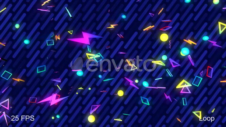 Abstract Retro Geometric Shapes 02 Videohive 22324219 Motion Graphics Image 7