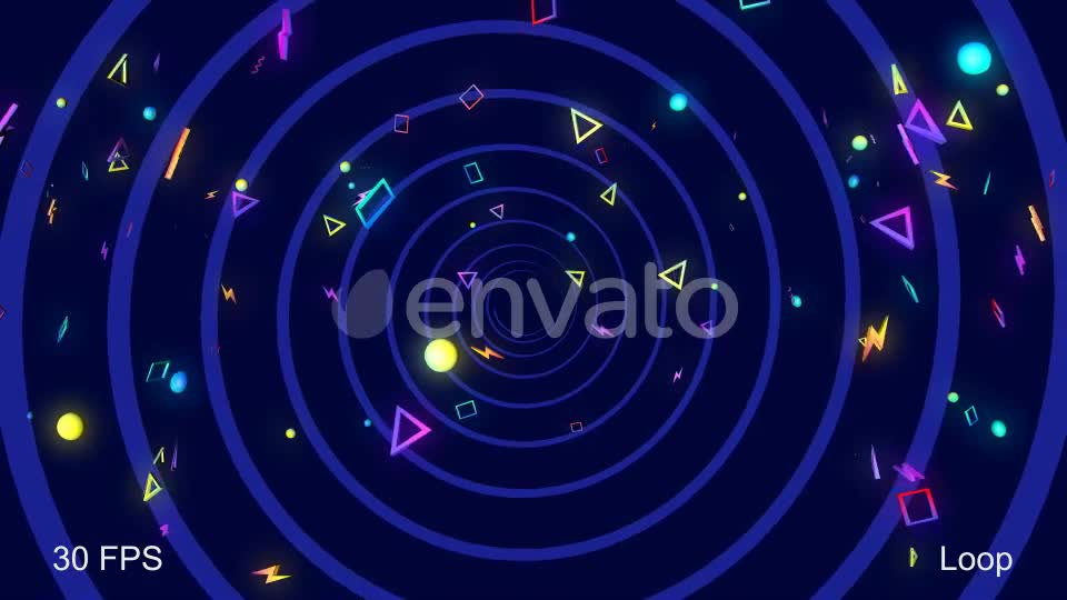 Abstract Retro Geometric Shapes Videohive 22311923 Motion Graphics Image 1