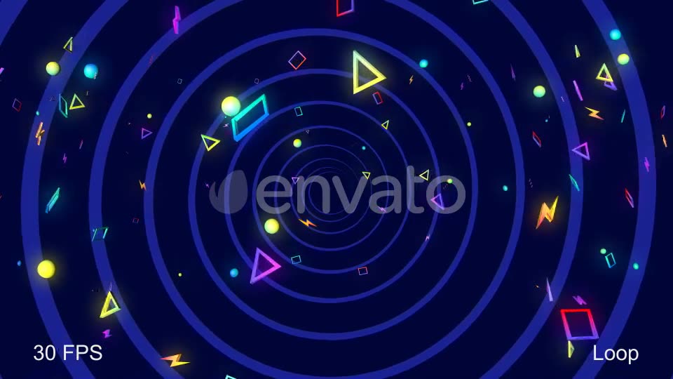 Abstract Retro Geometric Shapes Videohive 22311923 Motion Graphics Image 2