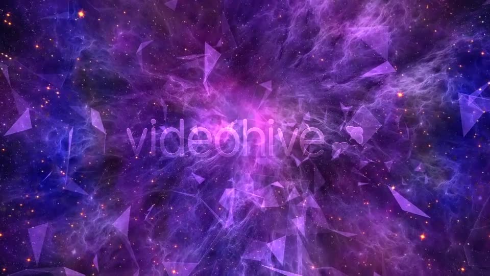 Abstract Space Nebula flight with Plexus Videohive 14025123 Motion Graphics Image 10