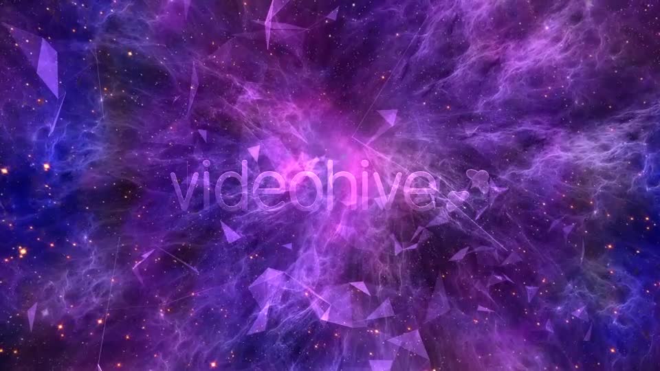Abstract Space Nebula flight with Plexus Videohive 14025123 Motion Graphics Image 11