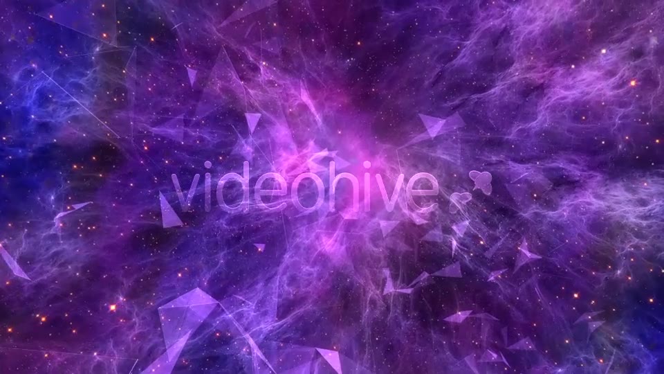 Abstract Space Nebula flight with Plexus Videohive 14025123 Motion Graphics Image 8