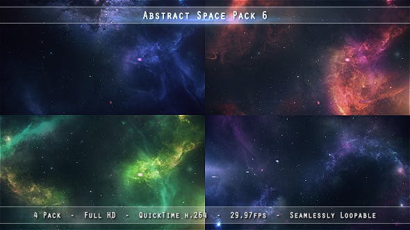 Abstract Space Pack 6 - 19371208 Videohive Download