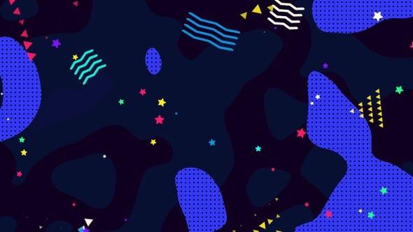 Abstract Starry Night Background - Download Videohive 22486132