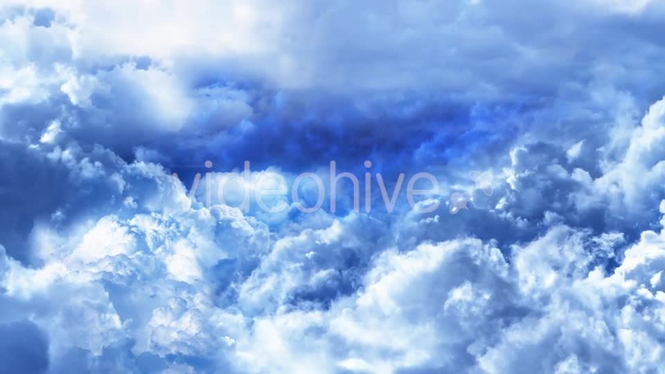 Abstract White and Blue Clouds in the Daytime Videohive 21409504 Motion Graphics Image 1