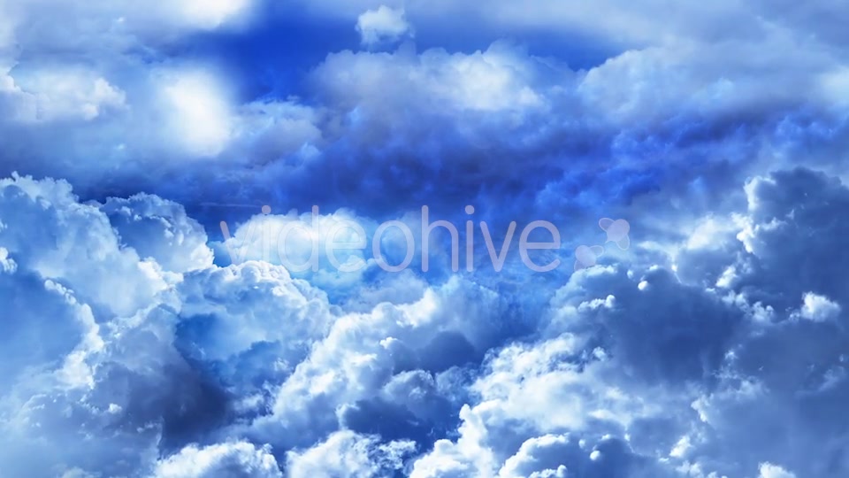 Abstract White and Blue Clouds in the Daytime Videohive 21409504 Motion Graphics Image 3