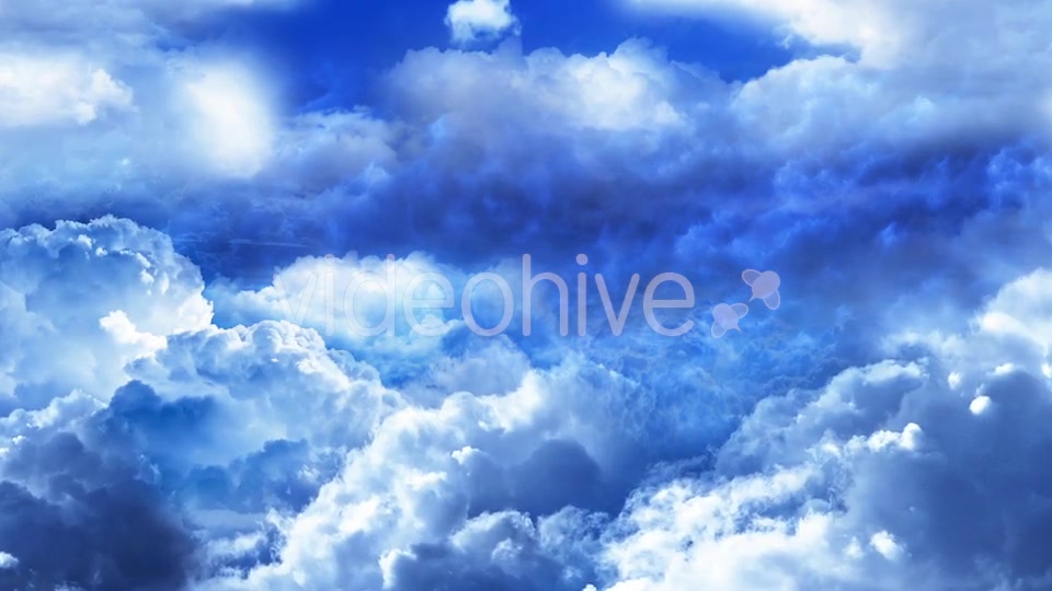 Abstract White and Blue Clouds in the Daytime Videohive 21409504 Motion Graphics Image 5