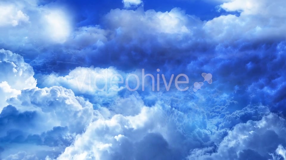 Abstract White and Blue Clouds in the Daytime Videohive 21409504 Motion Graphics Image 7