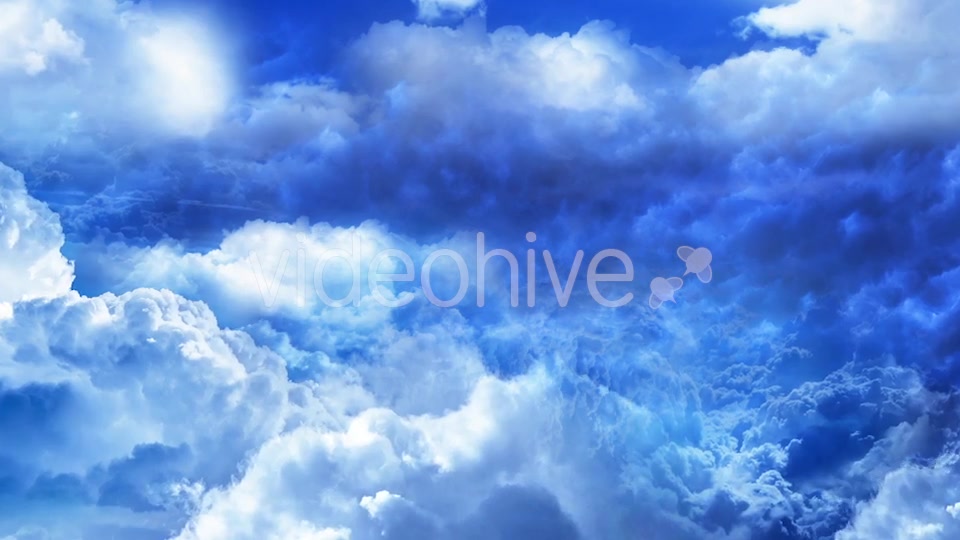 Abstract White and Blue Clouds in the Daytime Videohive 21409504 Motion Graphics Image 8