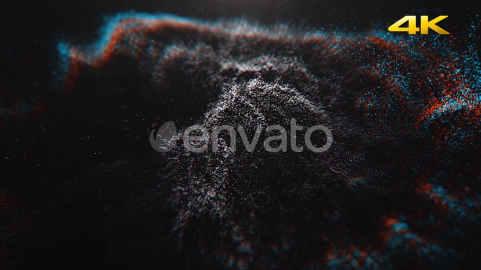 Abstract White Particles Background 4K Videohive 24175462 Motion Graphics Image 2