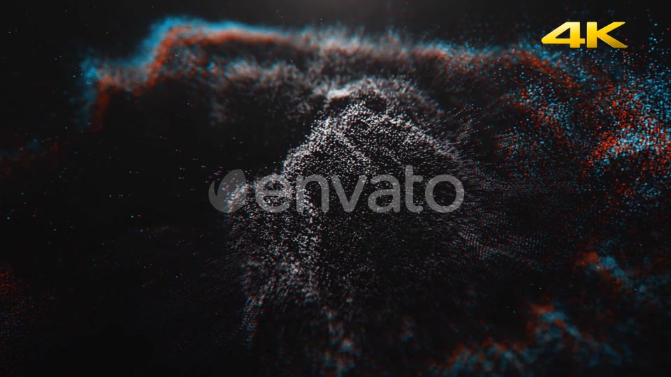 Abstract White Particles Background 4K Videohive 24175462 Motion Graphics Image 3