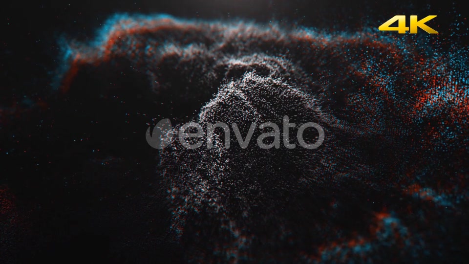 Abstract White Particles Background 4K Videohive 24175462 Motion Graphics Image 4