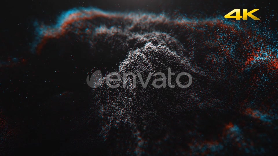 Abstract White Particles Background 4K Videohive 24175462 Motion Graphics Image 5