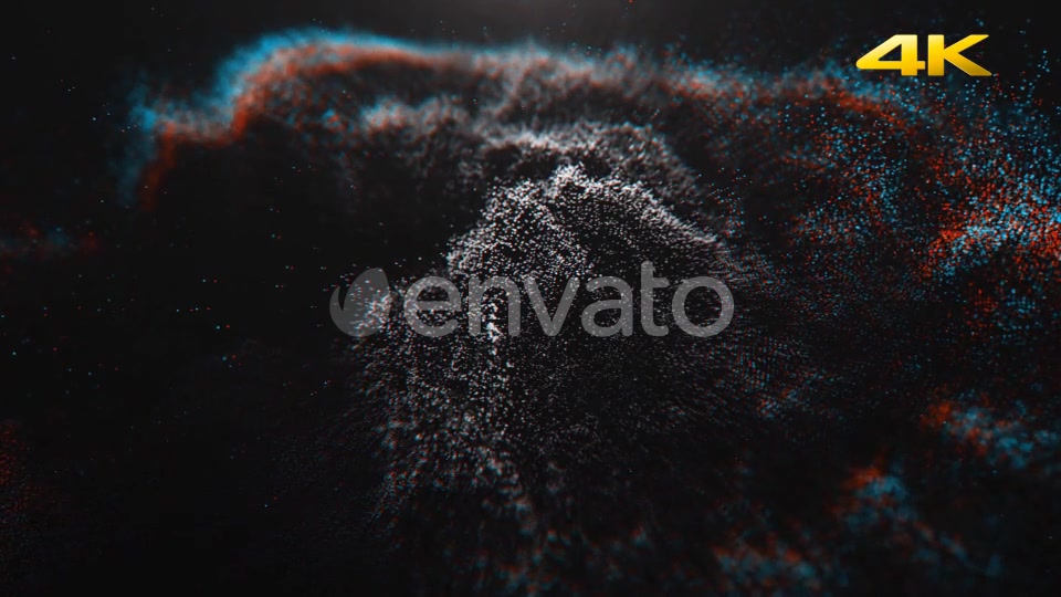 Abstract White Particles Background 4K Videohive 24175462 Motion Graphics Image 6