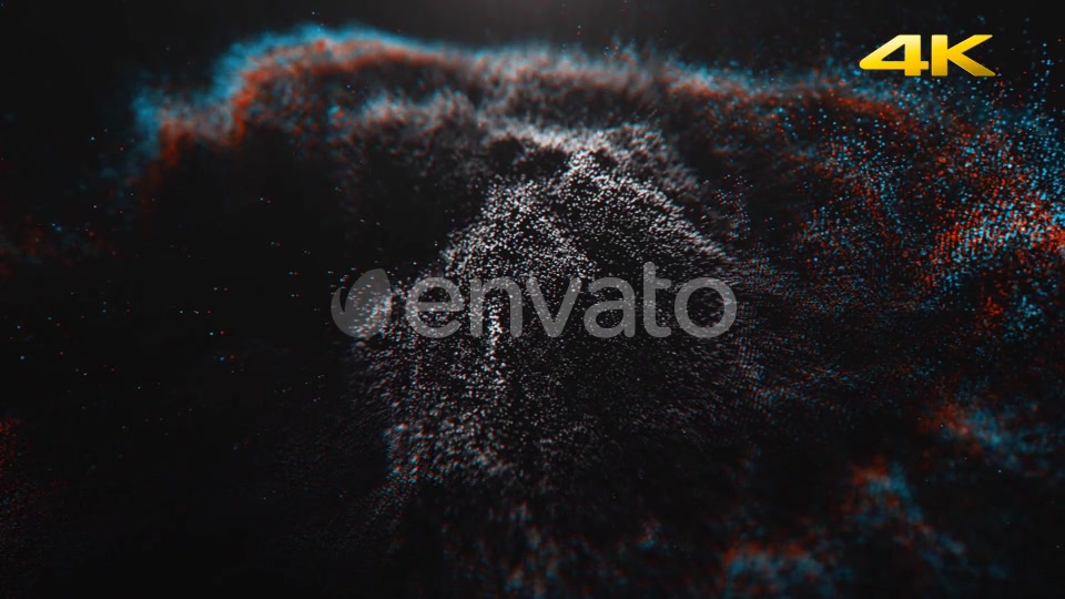Abstract White Particles Background 4K Videohive 24175462 Motion Graphics Image 7