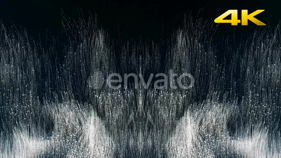 Abstract White Particles Background 4K Videohive 23709186 Motion Graphics Image 4
