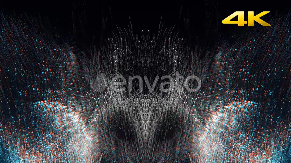 Abstract White Particles Wave 4K Videohive 24097646 Motion Graphics Image 2
