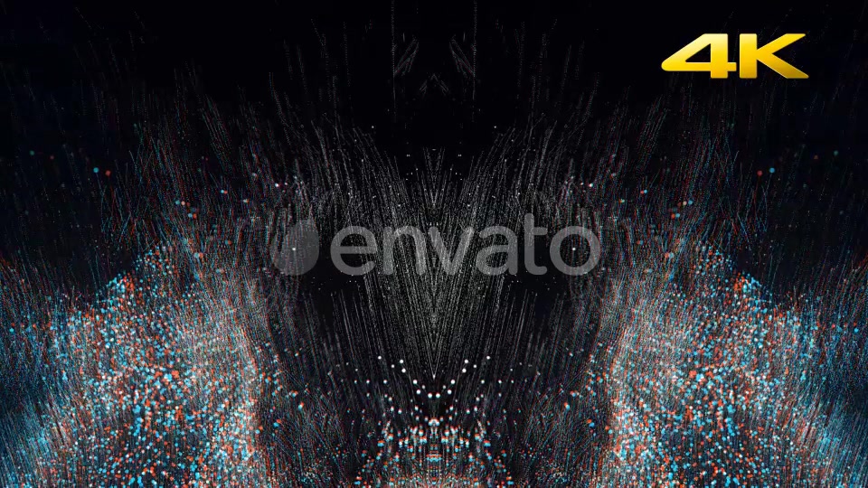 Abstract White Particles Wave 4K Videohive 24097646 Motion Graphics Image 4