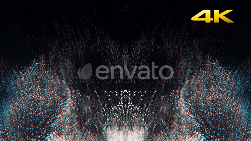 Abstract White Particles Wave 4K Videohive 24097646 Motion Graphics Image 5