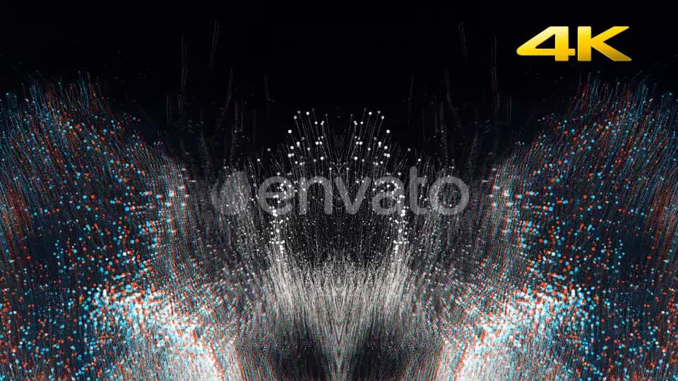 Abstract White Particles Wave 4K Videohive 24097646 Motion Graphics Image 7
