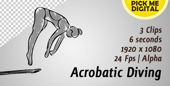 Acrobatic Diving - 20262708 Download Videohive