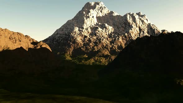 Aerial Shot Of Big Mountain 1 - Videohive Download 15784412