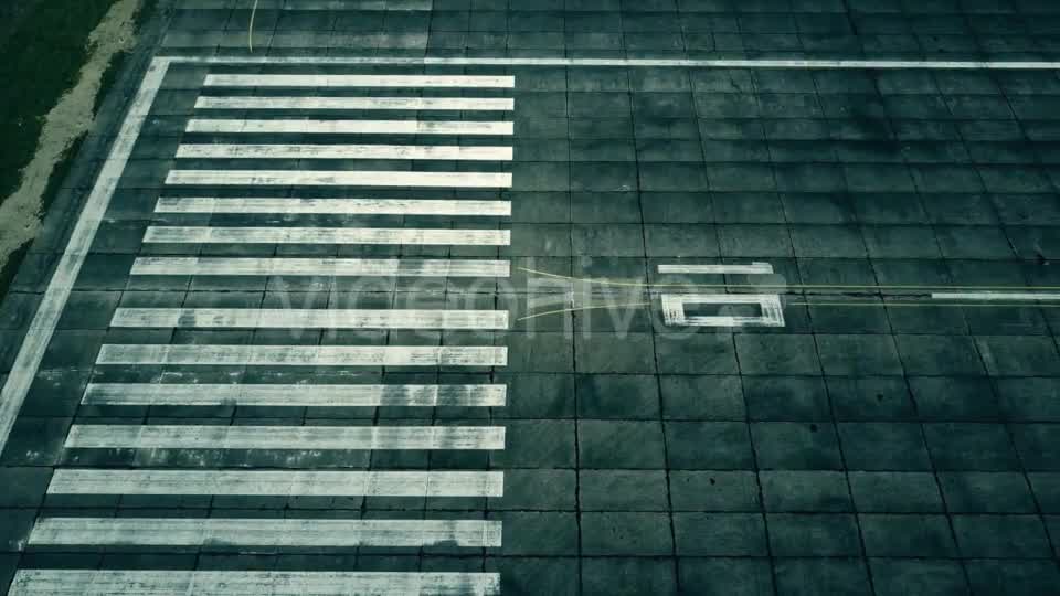 Aerial View of Big Airplane Arriving To Dallas Airport Travelling To United States Videohive 20333142 Motion Graphics Image 1