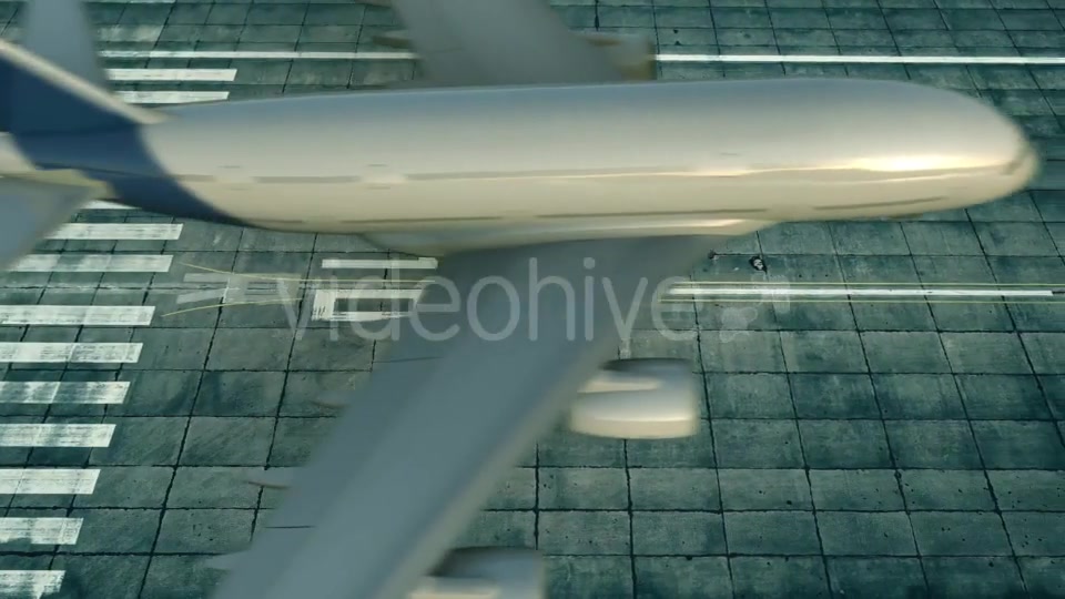 Aerial View of Big Airplane Arriving To Dublin Airport Travelling To Ireland Videohive 20325556 Motion Graphics Image 4