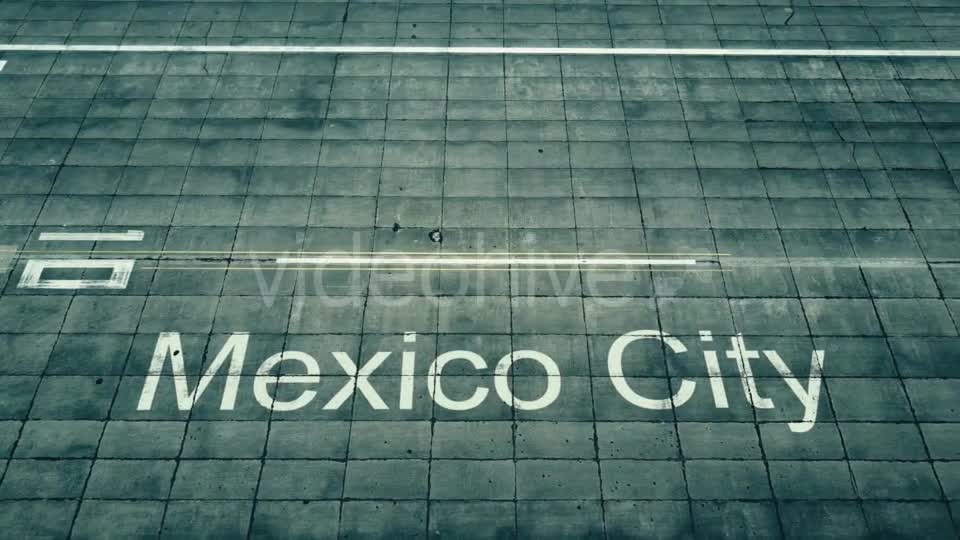 Aerial View of Big Airplane Arriving To Mexico City Airport Travelling To Mexico Videohive 20331804 Motion Graphics Image 7