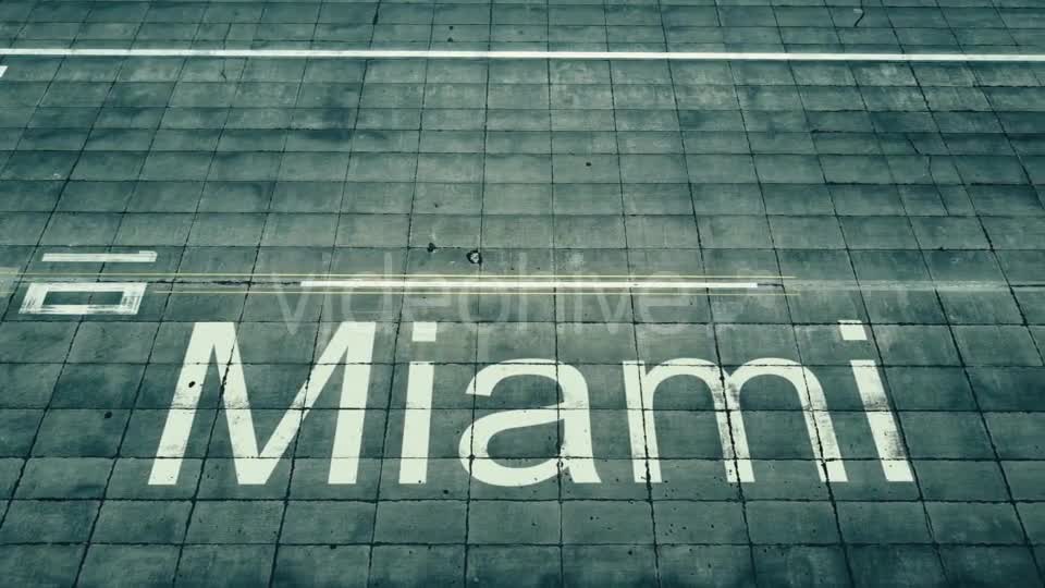 Aerial View of Big Airplane Arriving To Miami Airport Travelling To the United States Videohive 20331454 Motion Graphics Image 7