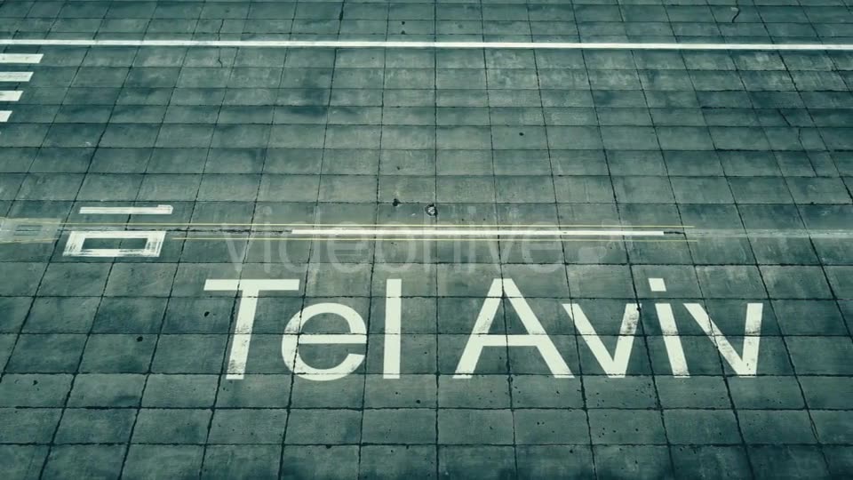 Aerial View of Big Airplane Arriving To Tel Aviv Airport Travelling To Israel Videohive 20330833 Motion Graphics Image 6