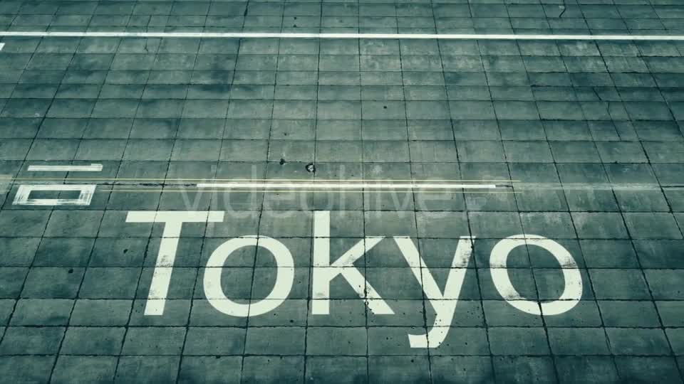 Aerial View of Big Airplane Arriving To Tokyo Airport Travelling To Japan Videohive 20330863 Motion Graphics Image 7