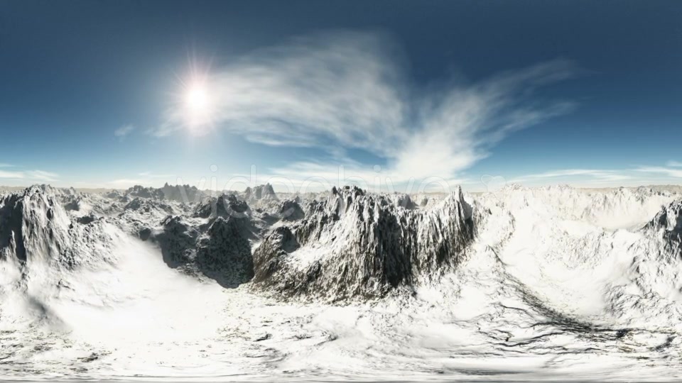 Aerial VR 360 Panorama of Mountains Videohive 19604809 Motion Graphics Image 12