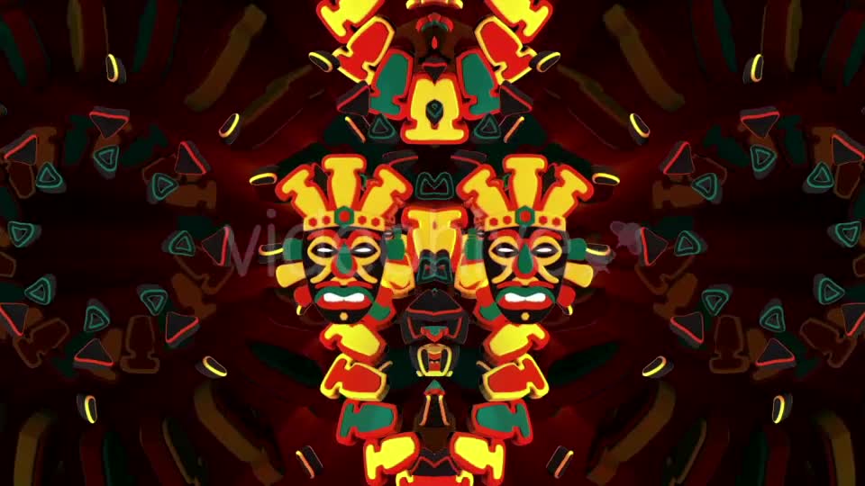 African Mask 02 Videohive 20898743 Motion Graphics Image 2