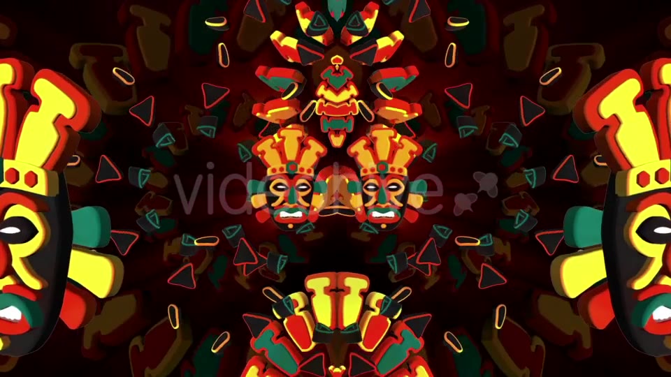 African Mask 02 Videohive 20898743 Motion Graphics Image 3